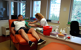 Olsztyńscy rugbyści zbierali krew dla dzieci. Do akcji przyłączyli się inni sportowcy